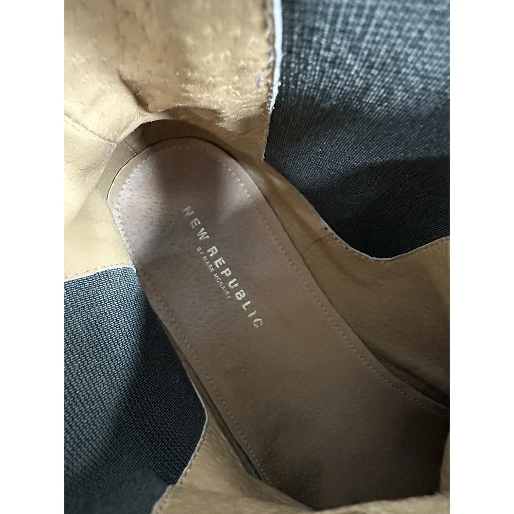 New Republic Mark McNairy Suede Mens US 10 Sonoma Chelsea Boots Crepe Sole Brown
